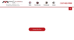 Desktop Screenshot of mv-lawfirm.com